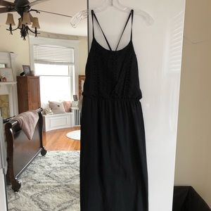 Black maxi dress!